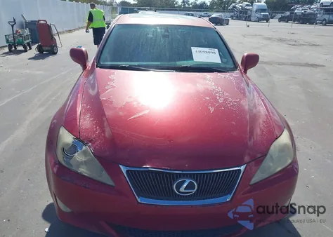 2008 Lexus Is 250 из США, поврежденный, VIN JTHBK262082068434